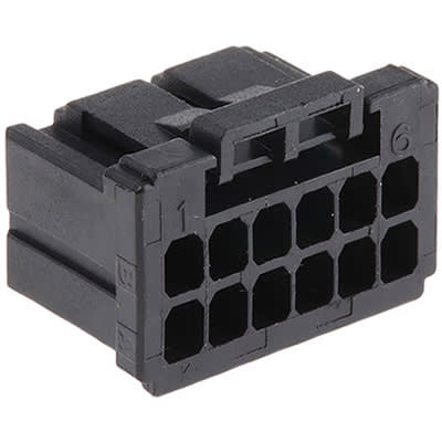 1-1827863-7 : Dynamic Series Receptacle and Tab Housing: 2.0