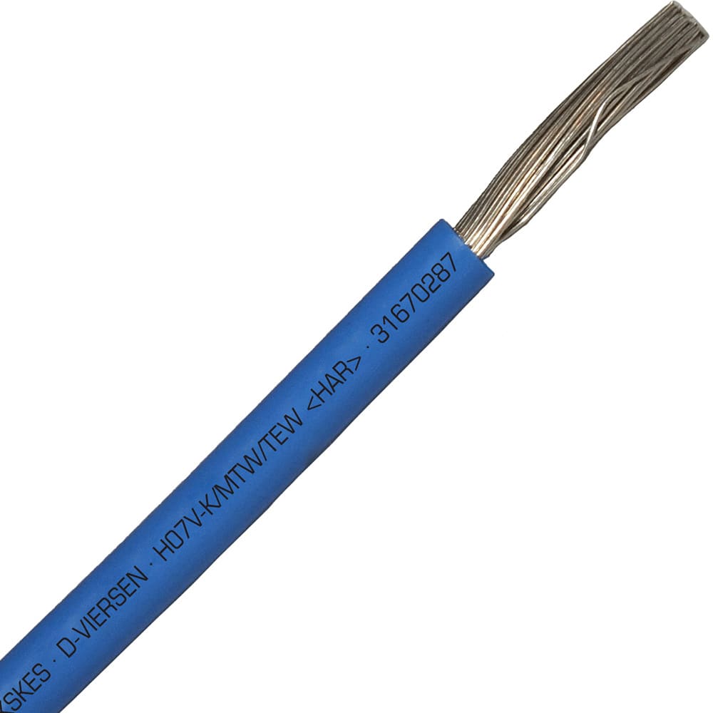 SAB - 31670187 - Hook-up wire, H07V-K, PVC, 10AWG, black, UL AWM