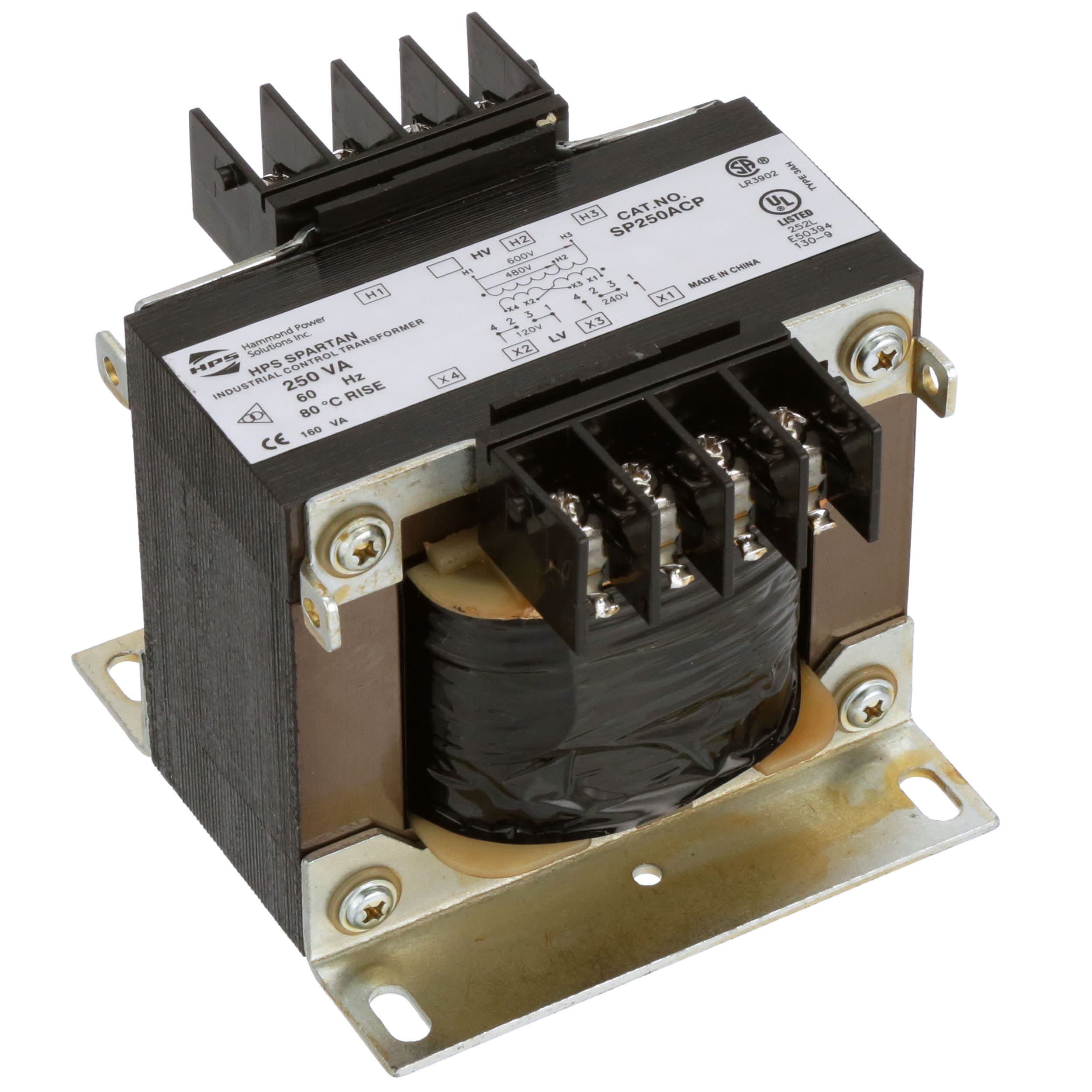 Hammond Power Solutions - SP250ACP - Transformer 250VA 480/600