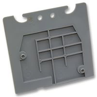 TE Connectivity - 1SNA118707R0300 - End Section, 3mm Width, Polyamide ...