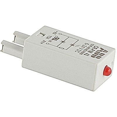 ABB 1SVR 405 652 R0000 :: Pluggable Module Diode And Led Red