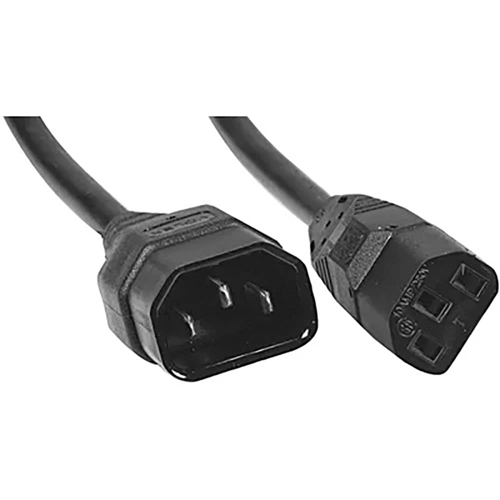 Volex Power Cords 2174H Cable Assembly, Power, Line, C13, C14, SJT