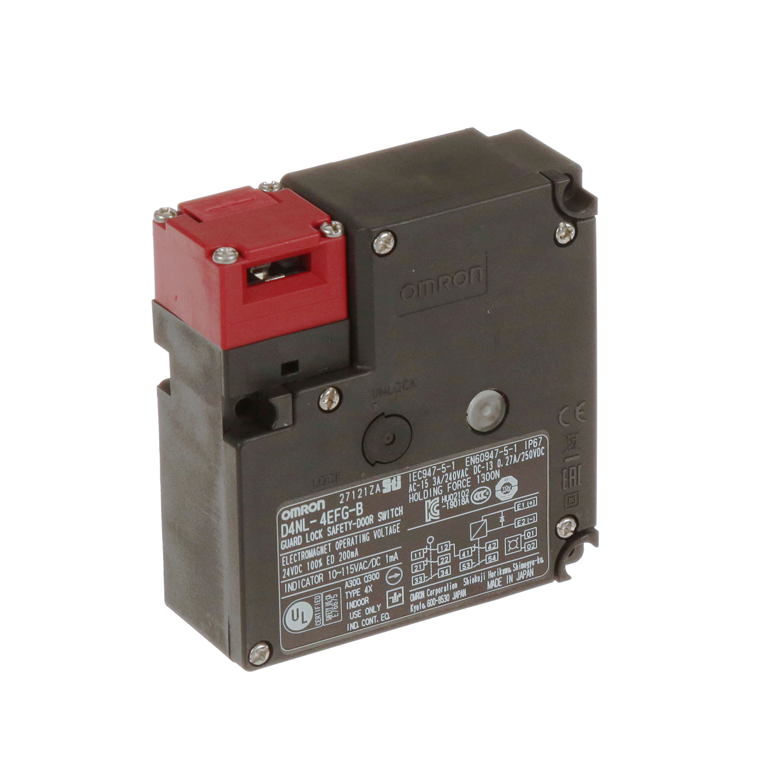 OMRON(オムロン) 小形電磁ロック・セーフティドアスイッチ D4NL-2HFA-BS 通販