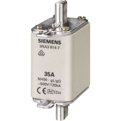 Siemens Trennschalter/Abzweigschalter mit Sicherung 160a 690V 3-polig nh  Größe 00 : : DIY & Tools