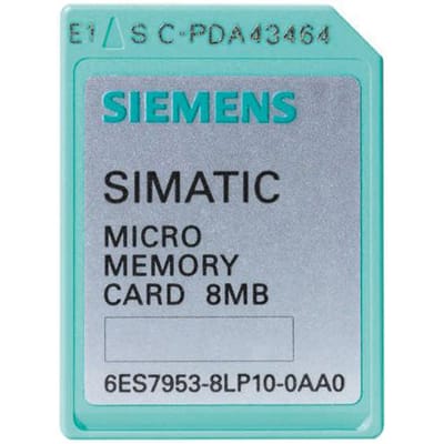 Siemens - 6ES79538LL200AA0 - PLC Expansion Module Memory Card 24 V