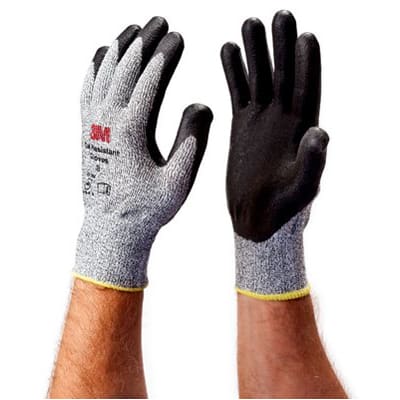 3M™ Comfort Grip Gloves CGM-CR, Cut Resistant (ANSI 3), Medium, 72  Pairs/Case