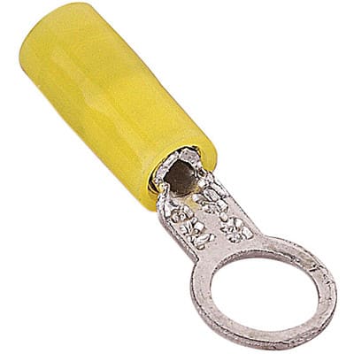 Sta-Kon by ABB - RZ22-10 - Nylon Insulated Ring Terminal Bolt Hole