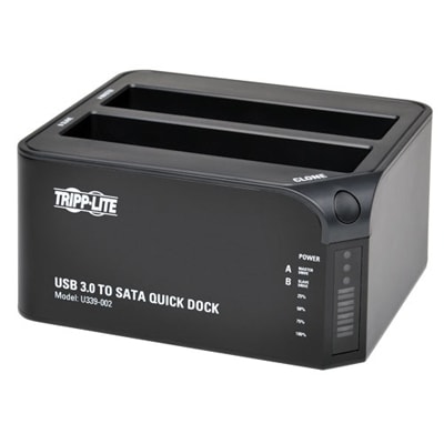 Tripp Lite - U339-002 - USB 3.0 / USB 2.0 Dual Hard Drive SATA