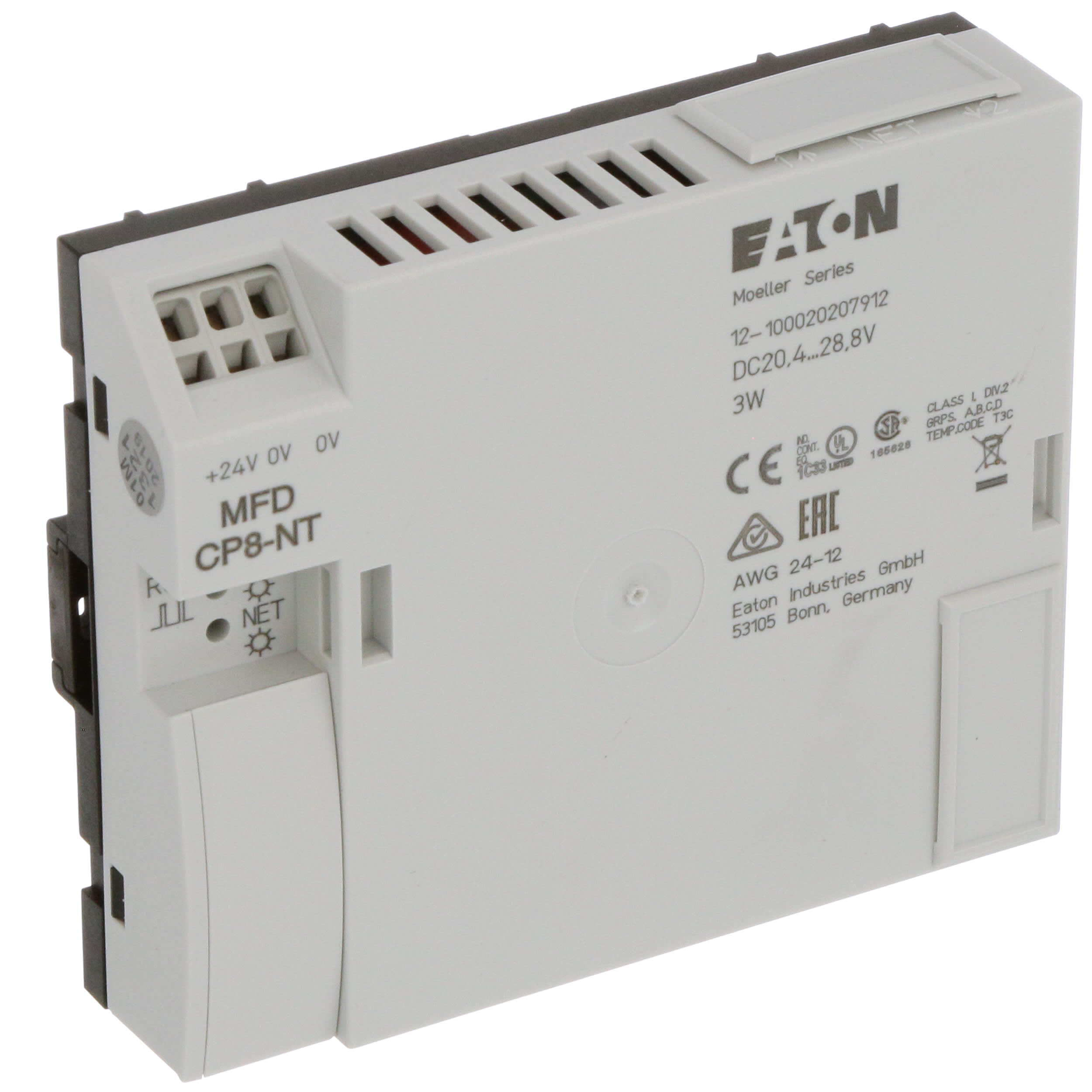 Eaton Cutler Hammer MFDCP8NT Easy Programmable Relays, Cpu Easy
