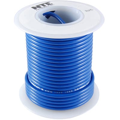 NTE Hook-up Wire 22 AWG Stranded 25ft Green