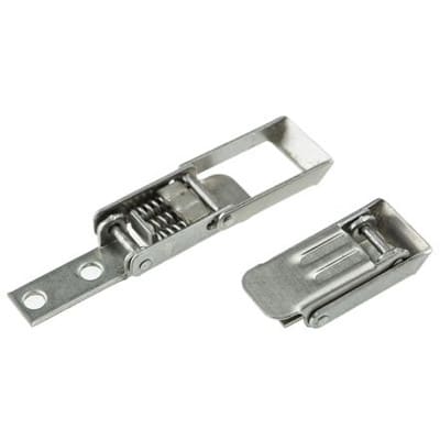 RS PRO - 1929627 - Stainless Steel Toggle Latch Lockable 5.24 x 1.54 x  0.8in (133 x 39 x 20mm) - RS