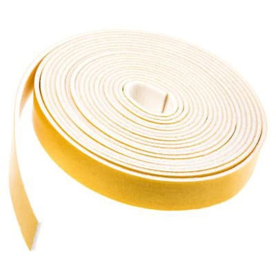 RS PRO White Foam Tape, 25mm x 12mm, 0.8mm Thick