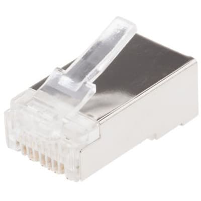 RS PRO Male RJ45 Connector, Cable Mount, Cat6, Cat6a, UTP Shield