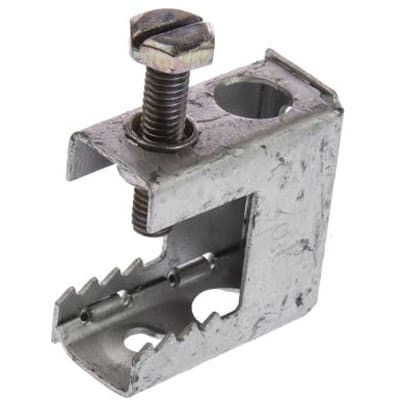 RS PRO - 291082 - Girder Threaded Rod Clamp Max load 45kg