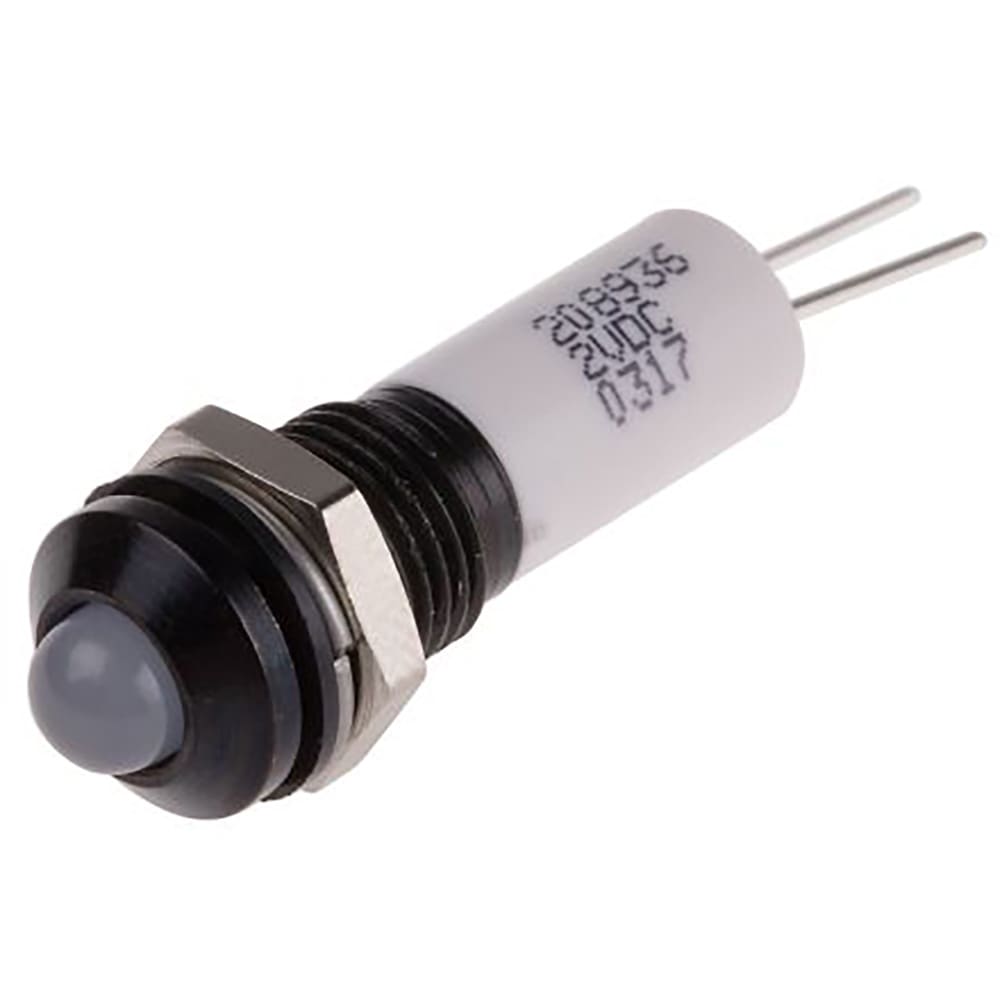 RS PRO - 208936 - Panel Mount Indicator White LED 0.31 RS PRO - 208936 - Panel Mount Indicator White LED 0.31