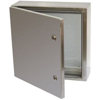 RS PRO - 7491838 - Wall Box 304 Stainless Steel 11.8 x 11.8 x 5.9in ...