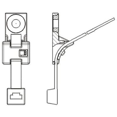 HellermannTyton - T120RHDM8-HIRHS-BK (100/600
