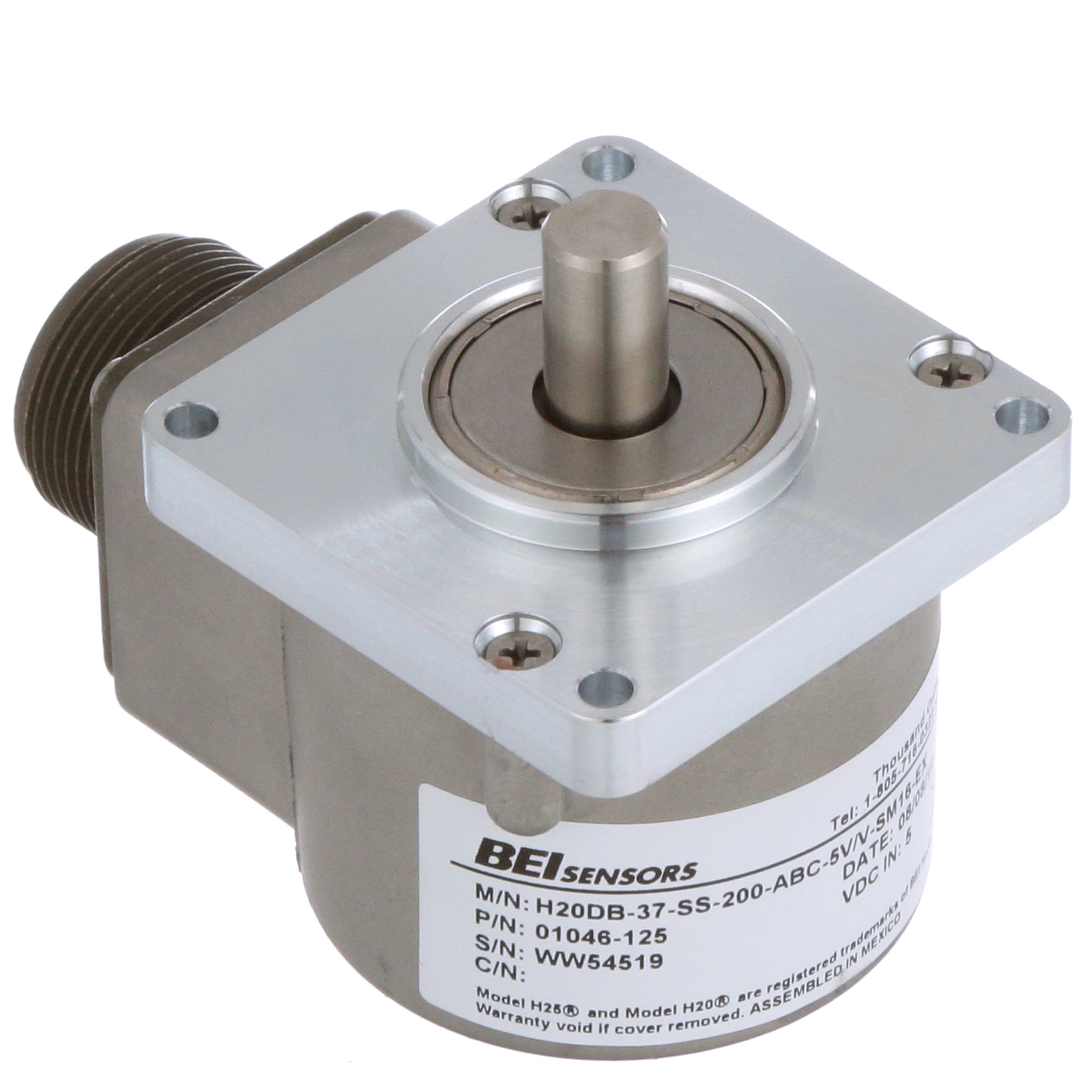 Sensata - BEI Sensors - 01046-125 - Encoder, Incremental Sensata - BEI Sensors - 01046-125 - Encoder, Incremental