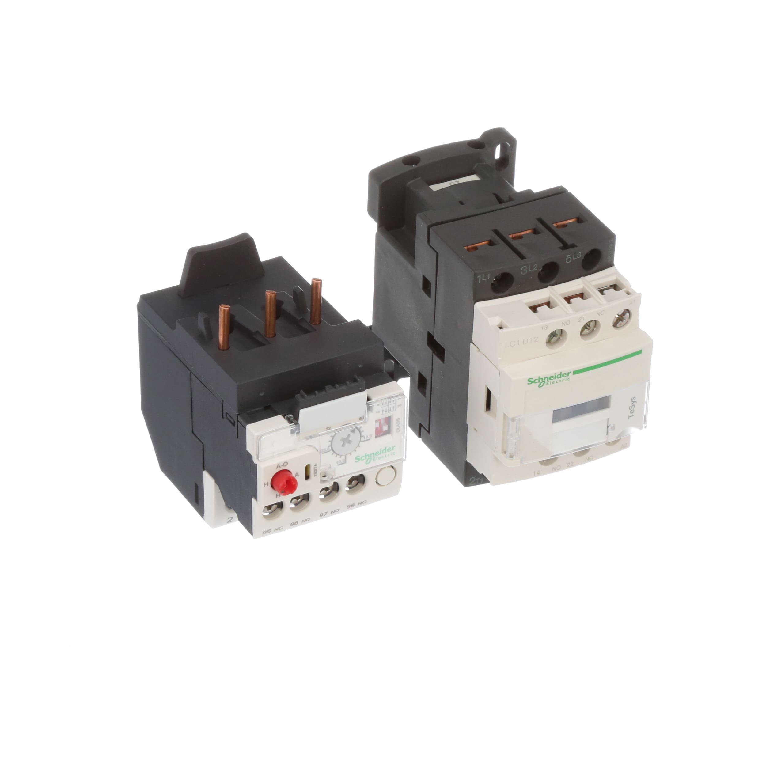 Schneider Electric LR9D32KITD12G7 Motor Starter Kit, LC1D12G7