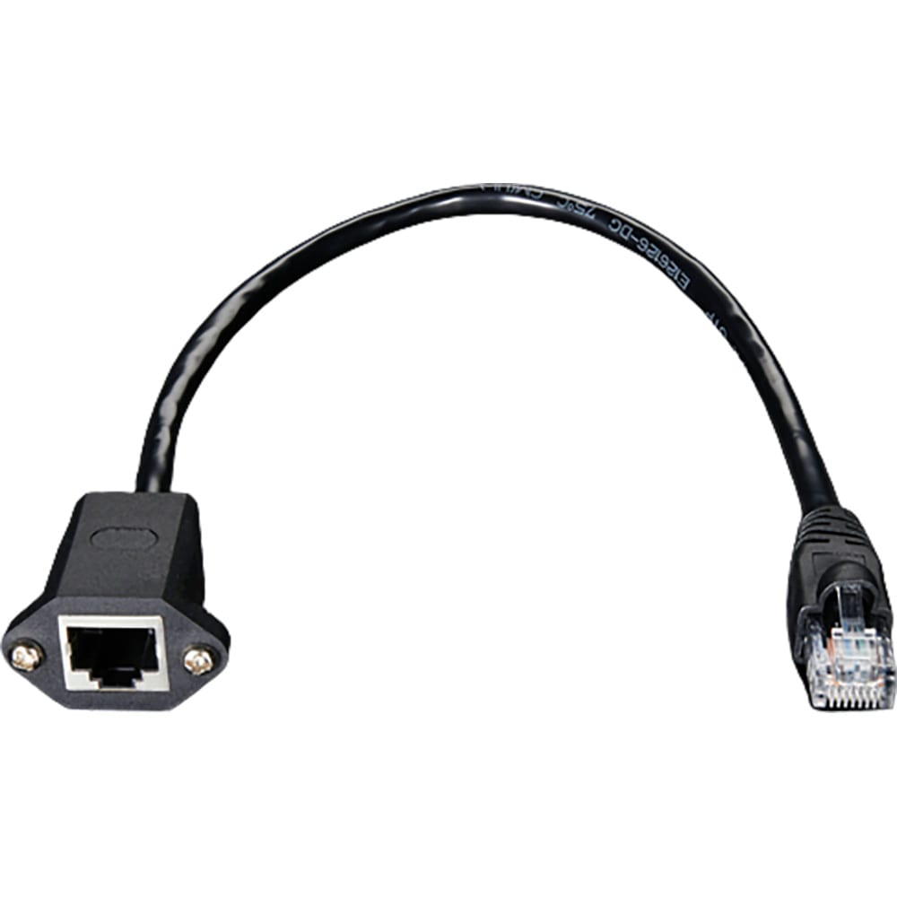 Snap-In Panel Mount Cable - USB A Extension Cable : ID 4055