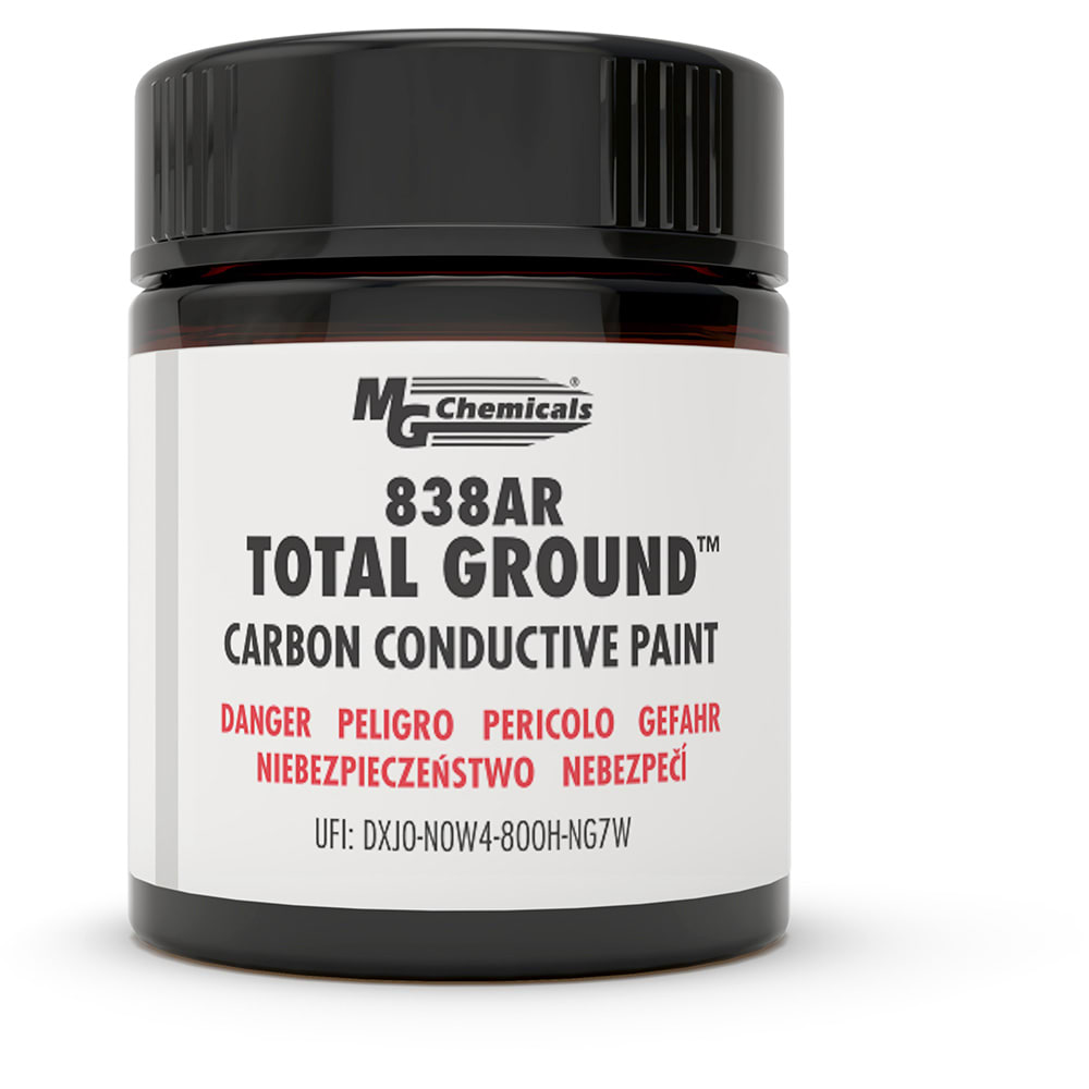 mg Chemicals 838AR-15ML Carbon Print (Conductive Paint) , 12 ml