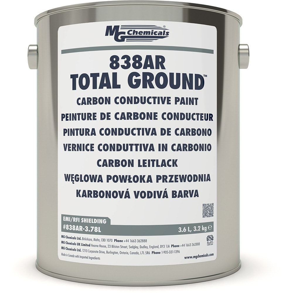 MG Chemicals 838AR-900ML, Total Ground, Carbon Conductive Paint