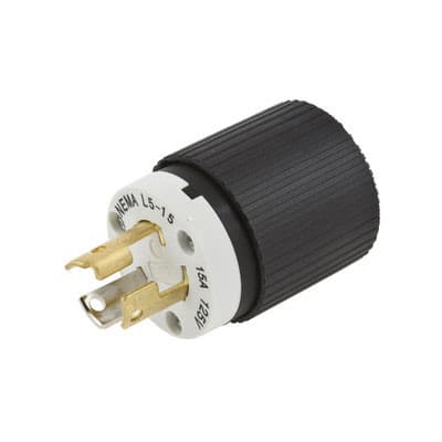 Hubbell Wiring Device-Kellems - L515P - Twist-Locking Plug, 15 A