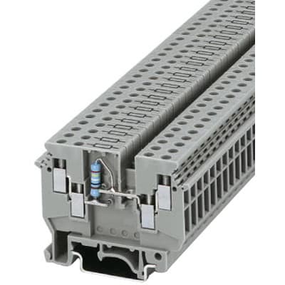 Phoenix Contact - 2776032 - 1-level terminal block w/double conn on ...