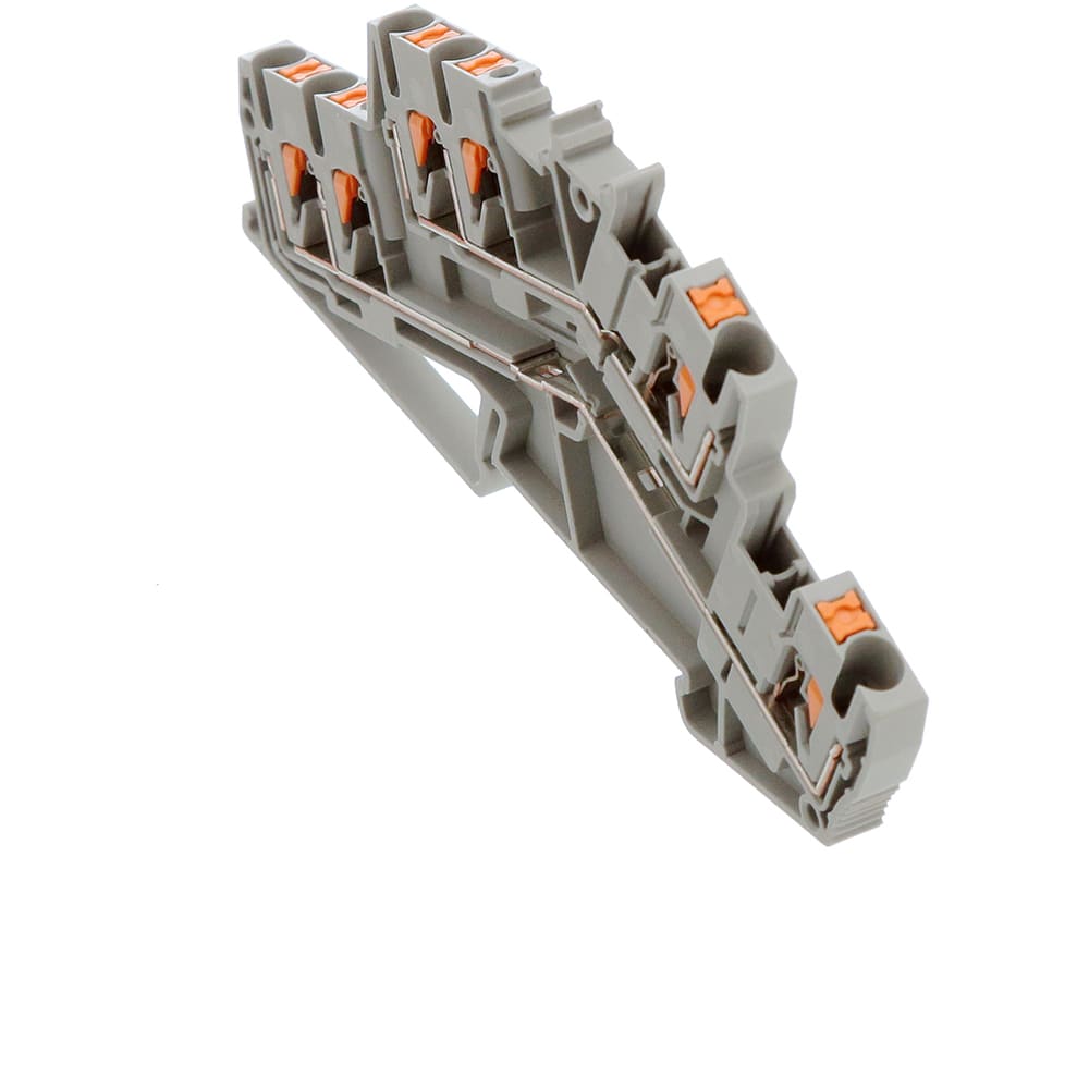 Phoenix Contact - 3210600 - Double-level terminal block AWG:26-12 Push ...