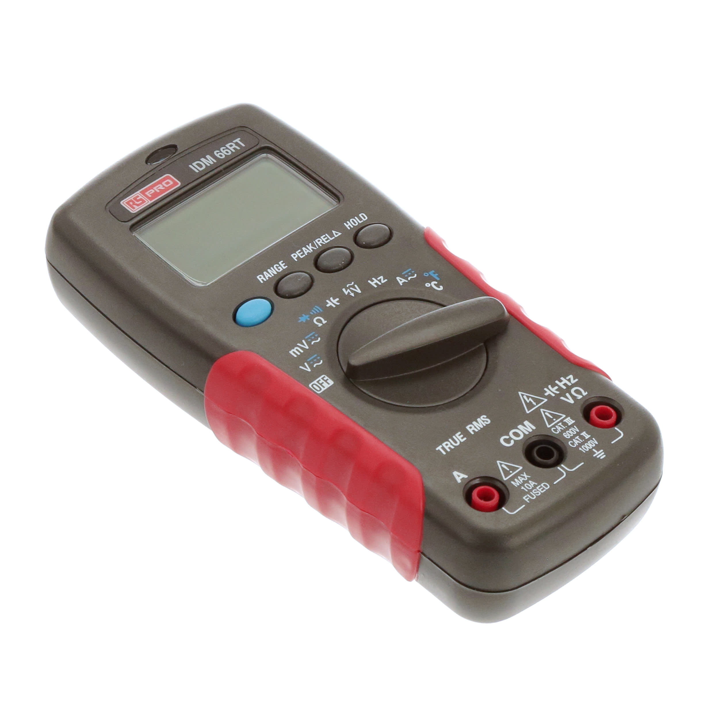 Multimètre numérique IDM66RT RS PRO Portable, 1000V c.a. 10A c.a., Etalonné  RS