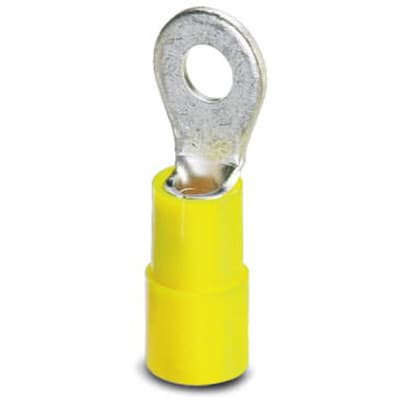 お中元 お歳暮 お年賀 夏 冬 年末年始のご挨拶 ギフト 通販な Phoenix Contact - 3240030 - Ring cable lug, yellow, 4-6 mm2 ジャケット・アウター