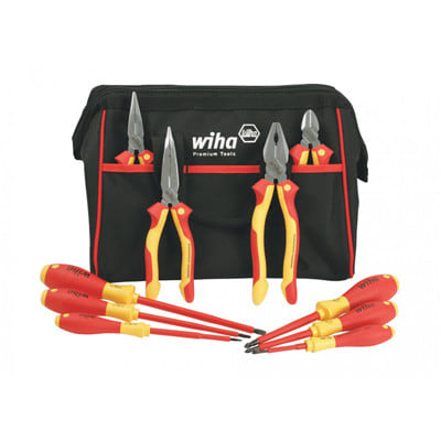 Wiha Tools - 32892 - Pliers, Cutters, Screwdriver Set; Insulated