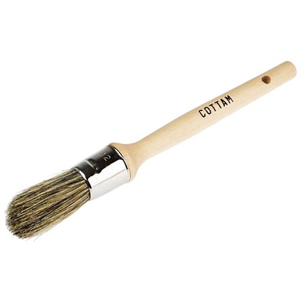 RS PRO - 2009216 - Thin 1 Inch (25mm) Synthetic Paint Brush with Flat  Bristles - RS