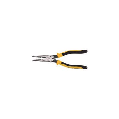 Klein Tools D335-51/2C Linemans Pliers, Needle Nose Side Cutters, Spring  Loaded, 5-Inch, Extra Slim