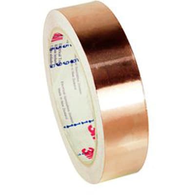3M 1181 1x18 Foil Tape,1 in. x 18 Yd.,Copper,PK9