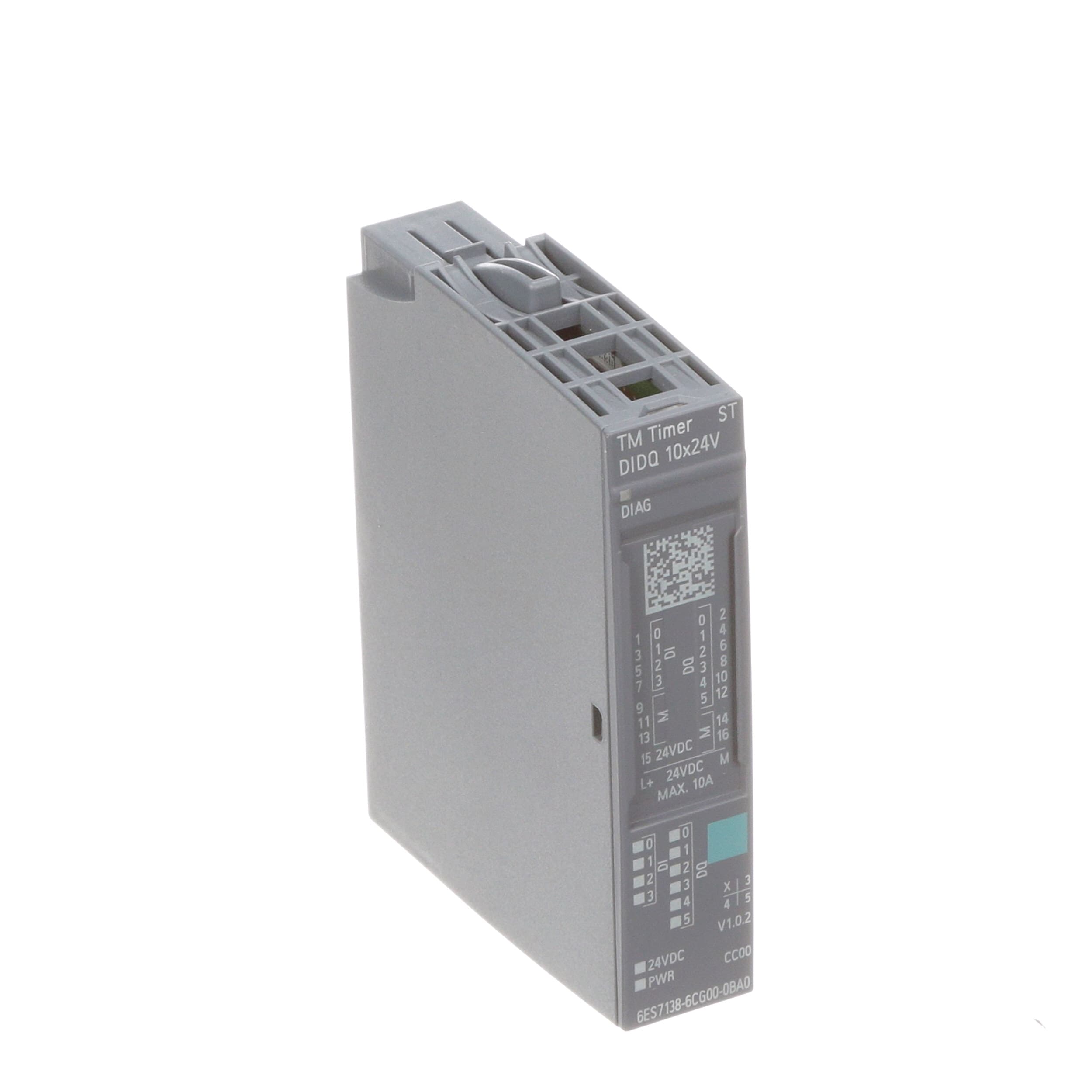 Siemens - 6ES71386CG000BA0 - ET 200SP, TM TIMER DIDQ 10X24V - RS