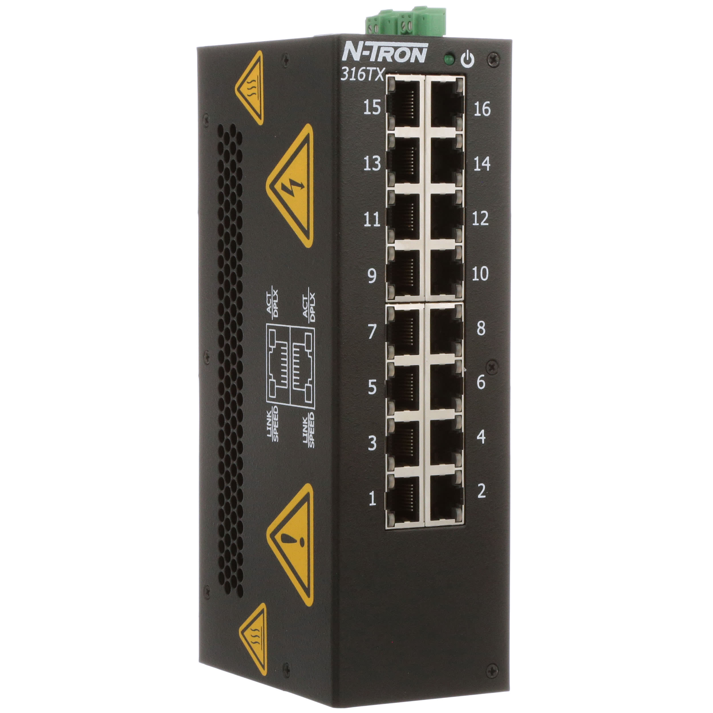Red Lion Controls - 316TX - Ethernet Switch, Unmanaged, 16-port 