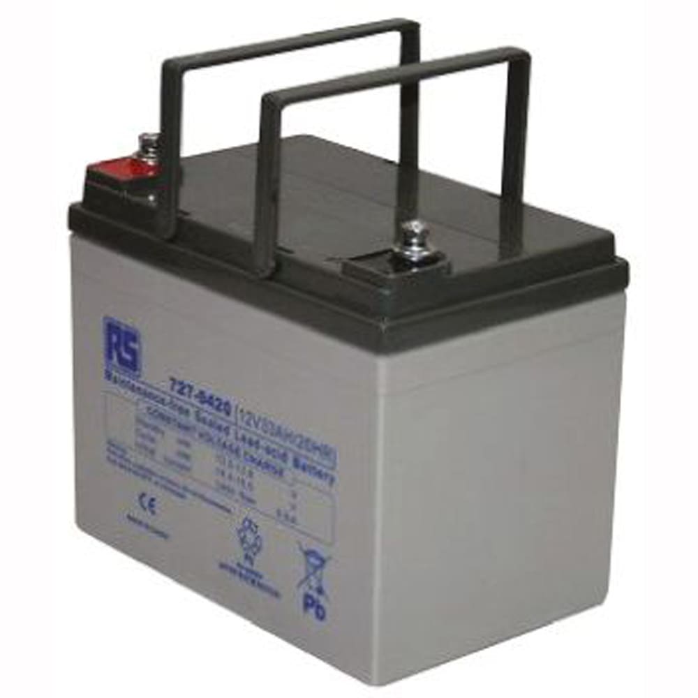 RS PRO 12V T12 Sealed Lead Acid Battery, 20Ah