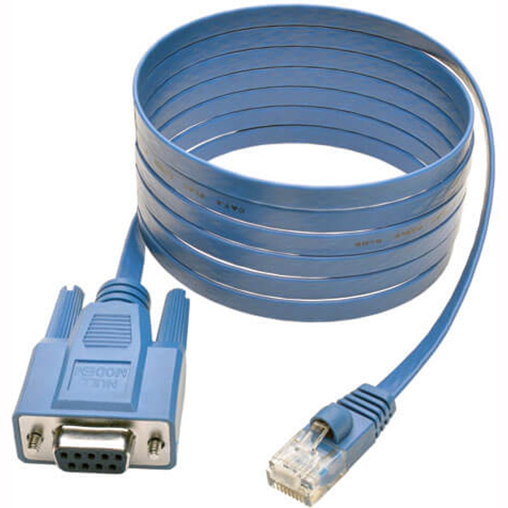 USB-C to RJ45 Rollover Cable, Cisco Compatible, 250 Kbps, 6 ft., 1.8 m