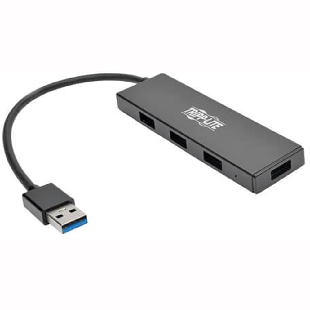 Tripp Lite 4-Port Ultra-Slim Portable USB 3.0 SuperSpeed Hub