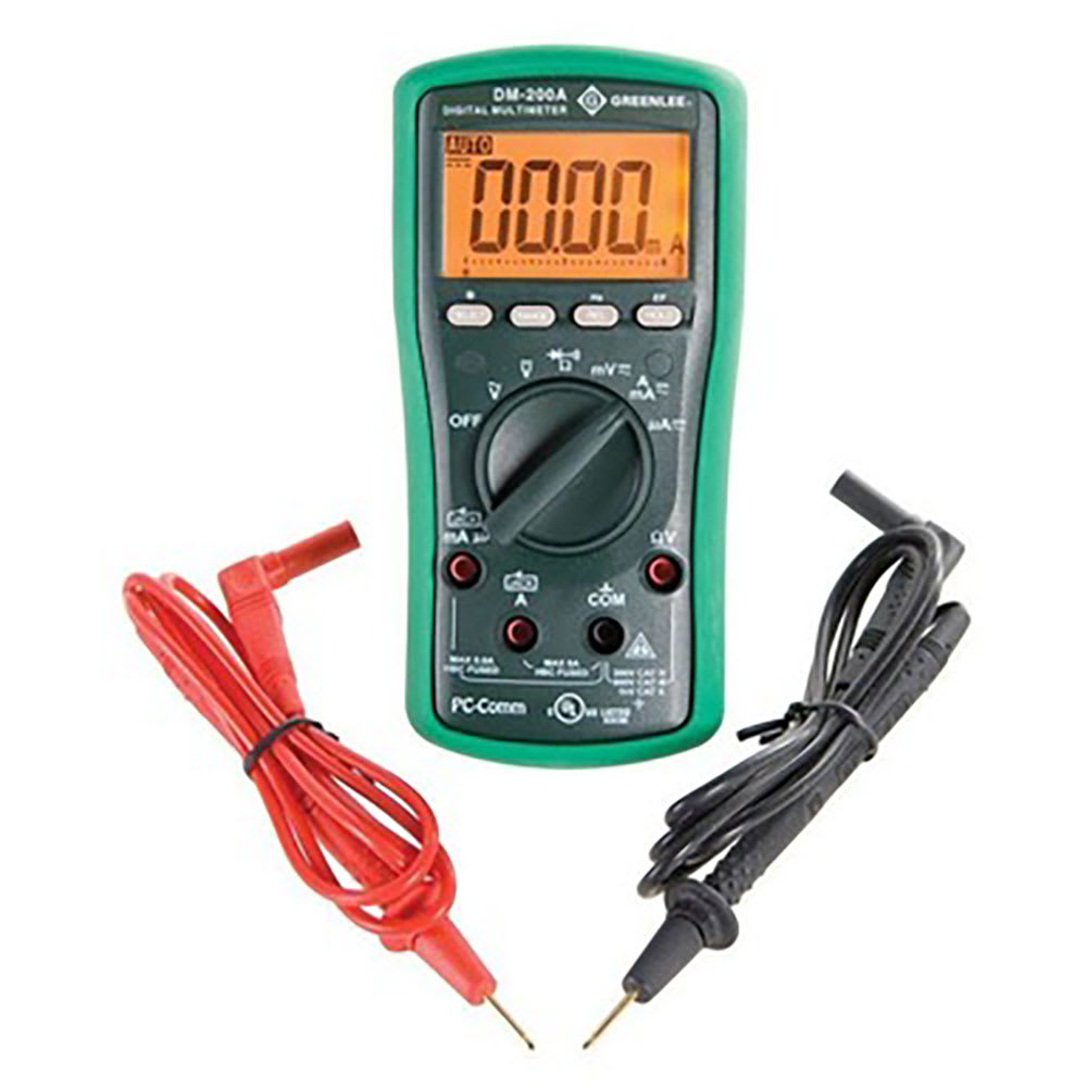 Greenlee - Dmm， 1000V Ac/Dc (Dm-200A)， Elec Test Instruments (DM