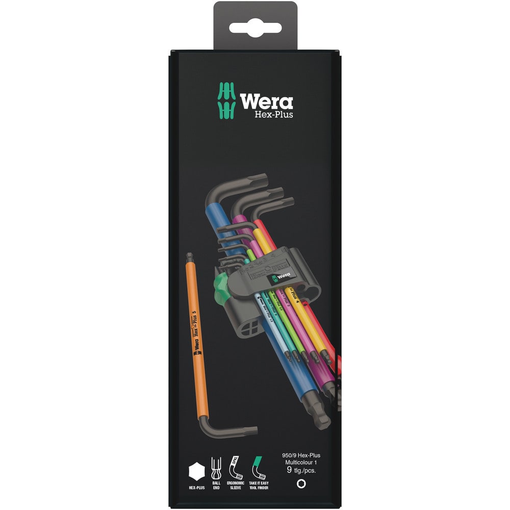 Wera Tools - 05073593001 - L-Keys,950 SPKL/9 SM N