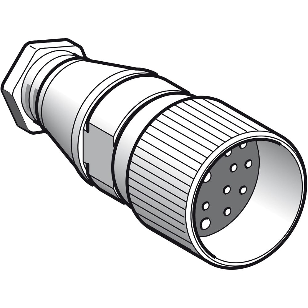 Telemecanique Sensors Xzcc8fcm40v Female M8 4 Pin Elbowed Connector Cable Gland M95 X 1 7582