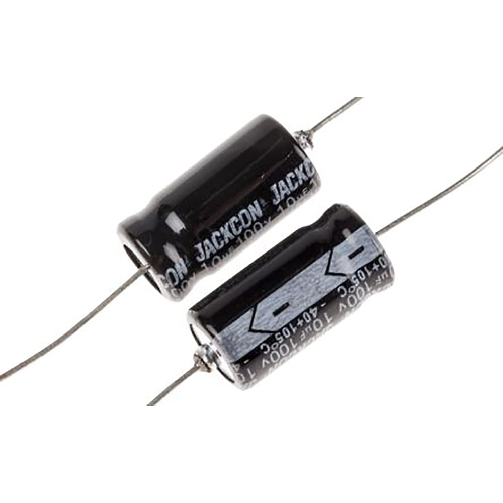 RS PRO - 1701084 - Capacitor Aluminum Electrolytic Axial TH 10uF/100VDC ...