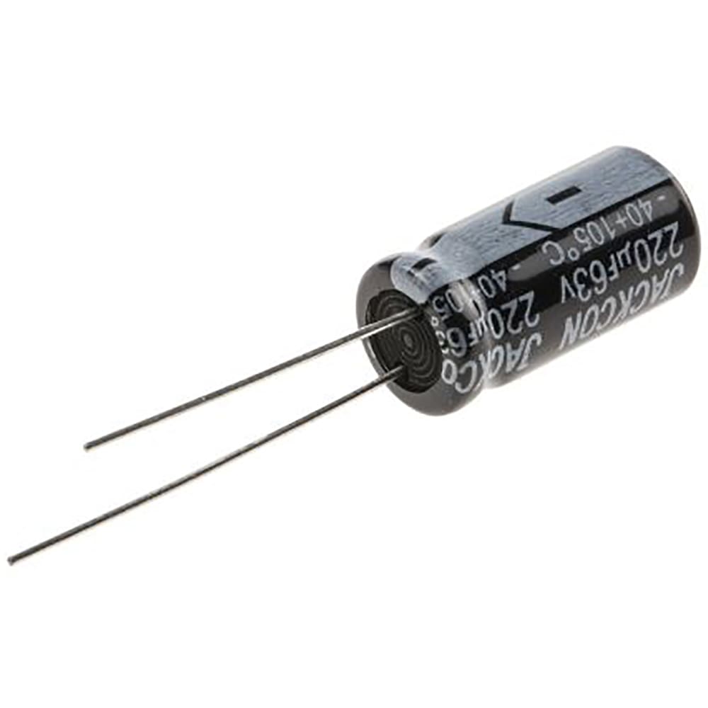 RS PRO - 1701273 - Capacitor Aluminum Electrolytic Radial TH 220uF ...