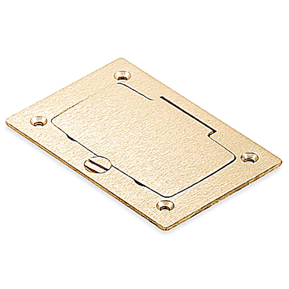 Steel City By Abb P64 Gfci Cover Plate For Multi Gang Floor Boxes 4 12l X 3w Gfci Flip 0595