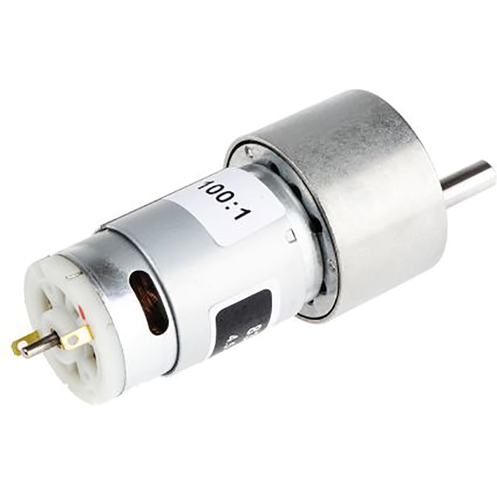 RS PRO - 8347631 - Brushed DC Geared Motor 12V 6000gcm 60rpm 7W 