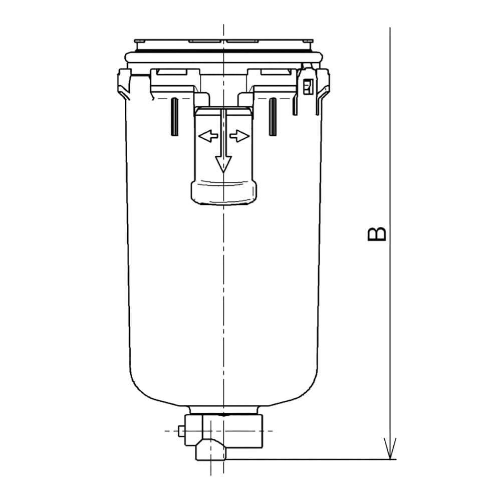 SMC Corporation - C4SF-Z-A - Filter Bowl, AF series - RS SMC Corporation - C4SF-Z-A - Filter Bowl, AF series - RS