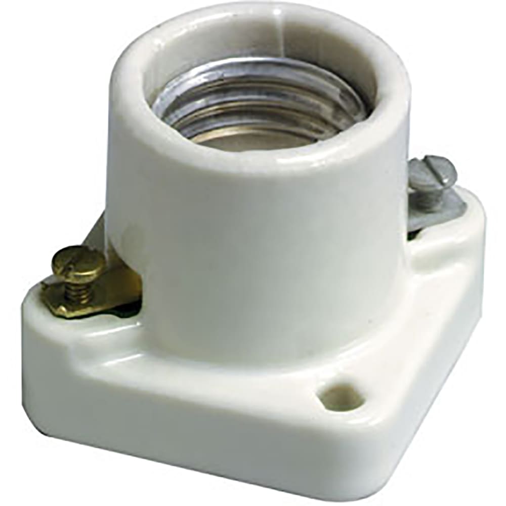 Leviton - 19062 - Socket, Lampholder, Porcelain, Incandescent, Pony ...