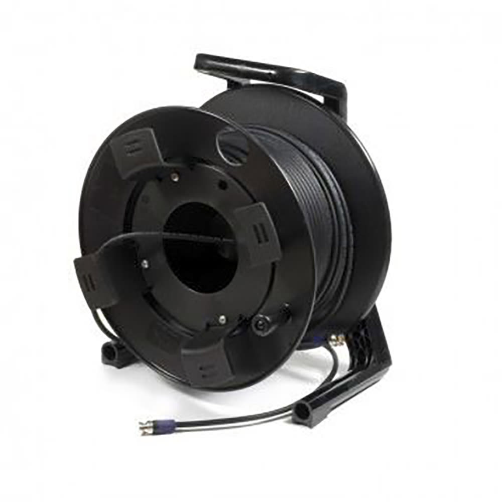 RS PRO - 1245323 - Empty Black Rubber Cable Reel Dispenser 98ft